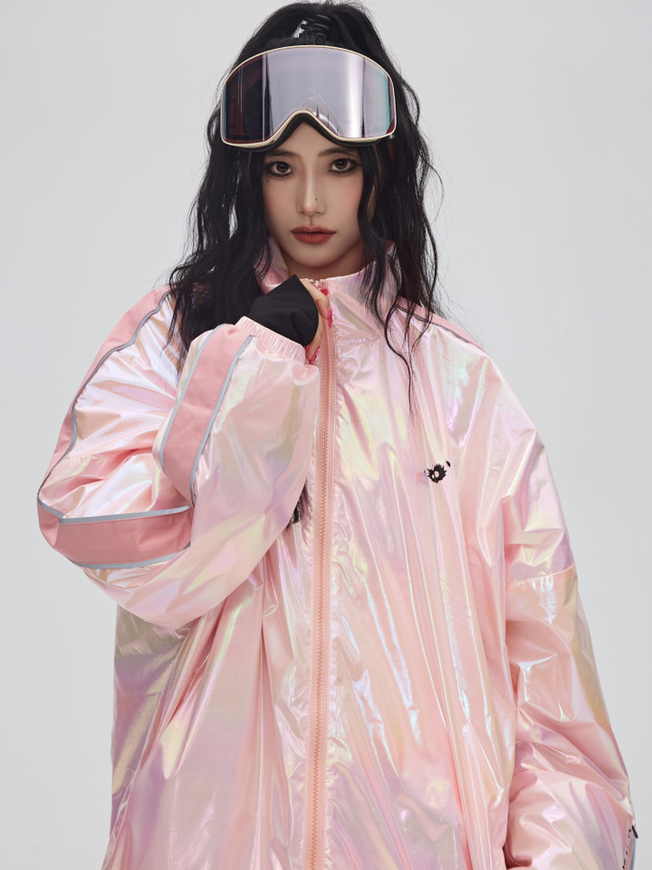 Yetisnow Gradient Pink Jacket - Women's - Snowears- Womens snowboard/Ski Jackets