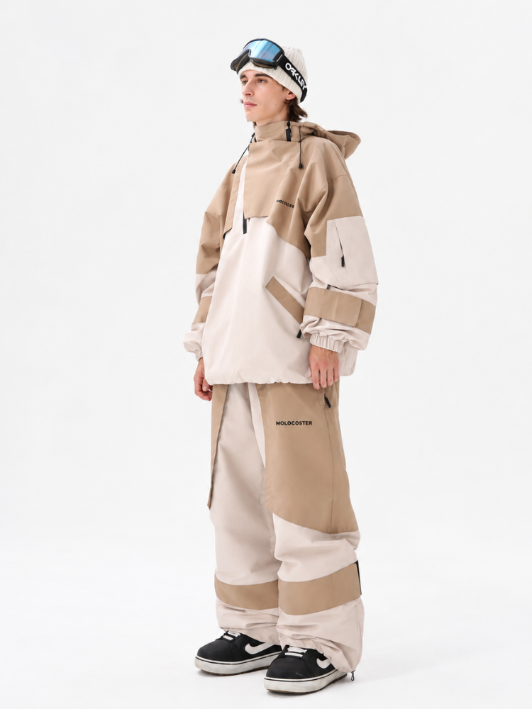 Molocoster Winter Pro Snow Suit - Unisex Khaki Molocoster | Snowears.com