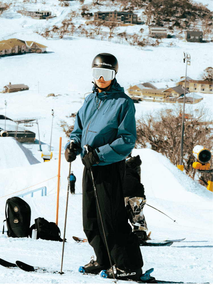 Doorek 3L Baggy Realm Down Ski Jacket - Unisex Malachite Green Doorek | Snowears.com