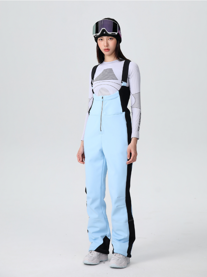 Searipe Stretch Fleece-Lined Snow Bib - Women's -需改尺码 - Snowears- Pants