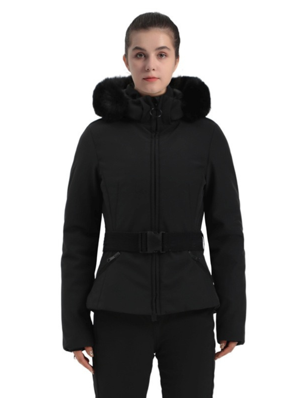 Gsou Snow Insulated Down Snow Jacket - Women's Black Gsou Snow | Snowears.com