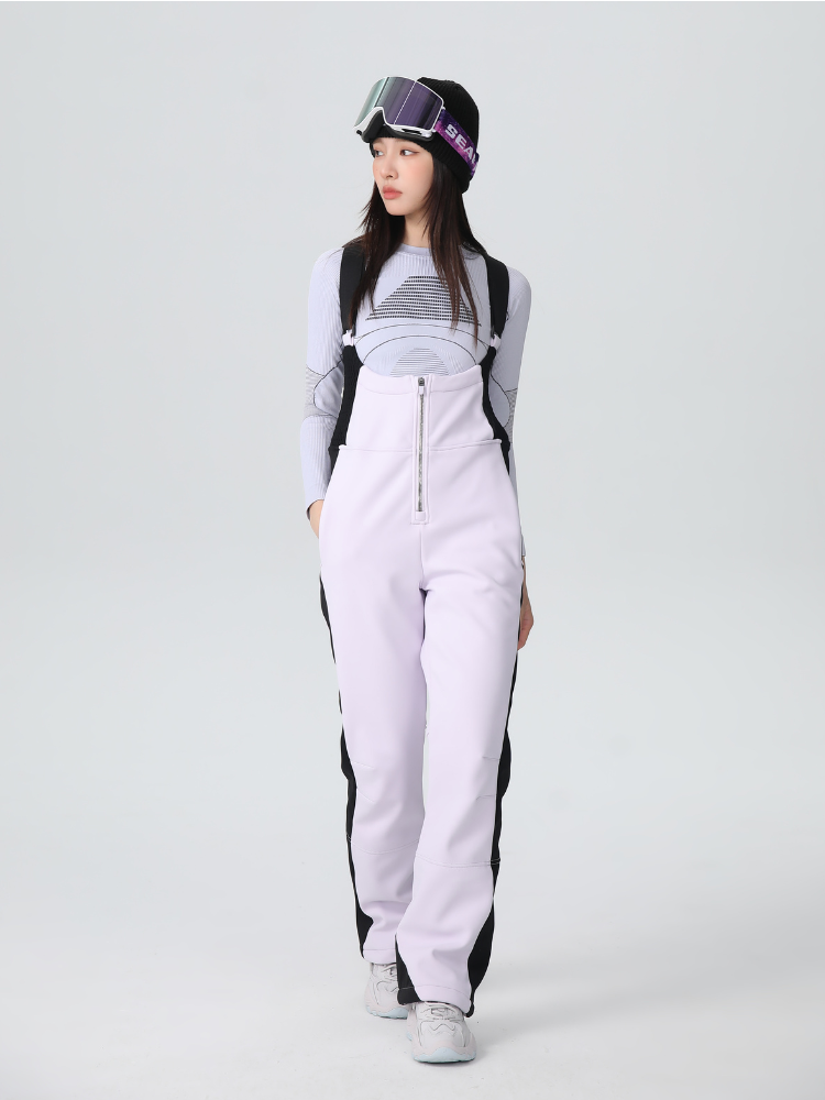 Searipe Stretch Fleece-Lined Snow Bib - Women's Searipe | Snowears.com