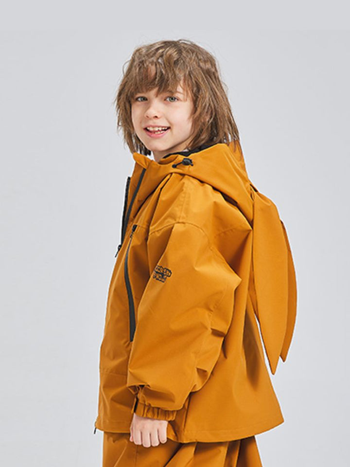 Doorek Kids Rabbit Ears Hooded Jacket - Snowears- Ski Jacket