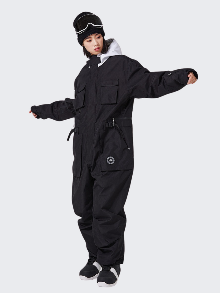 ARCTIC QUEEN Loose Fit Insulated Snow Jumpsuit - Unisex - Snowears- jumpsuit