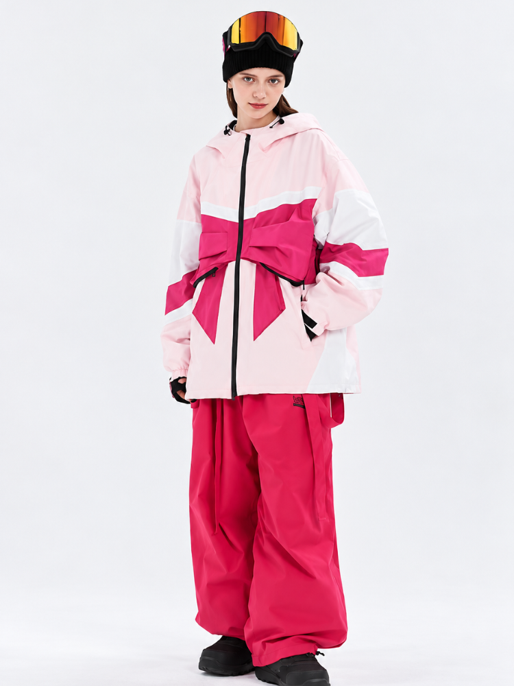 Doorek Bow-Tie Bunny 3L Snowsuit Set - Women's Pink Doorek | Snowears.com