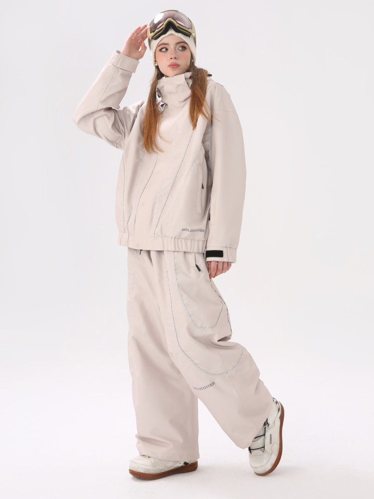 Molocoster Versatile 3L Waterproof Ski Set Unisex