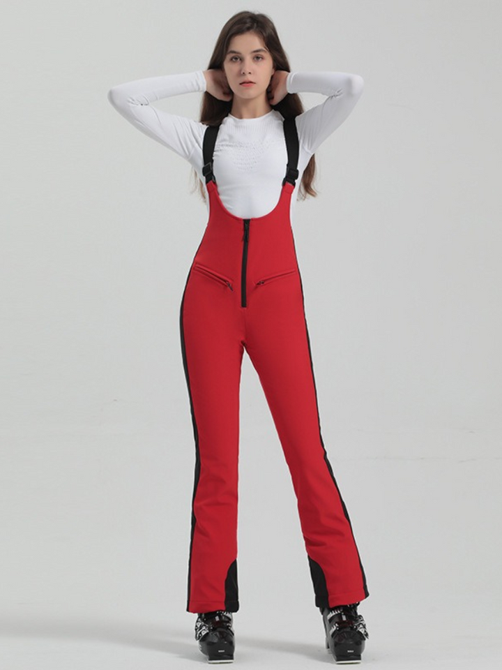 Gsou Snow Trendy Slim Fit Bibs - Women's - 库存不多，会补-https://detail.1688.com/offer/742902387768.html? - Snowears- pants