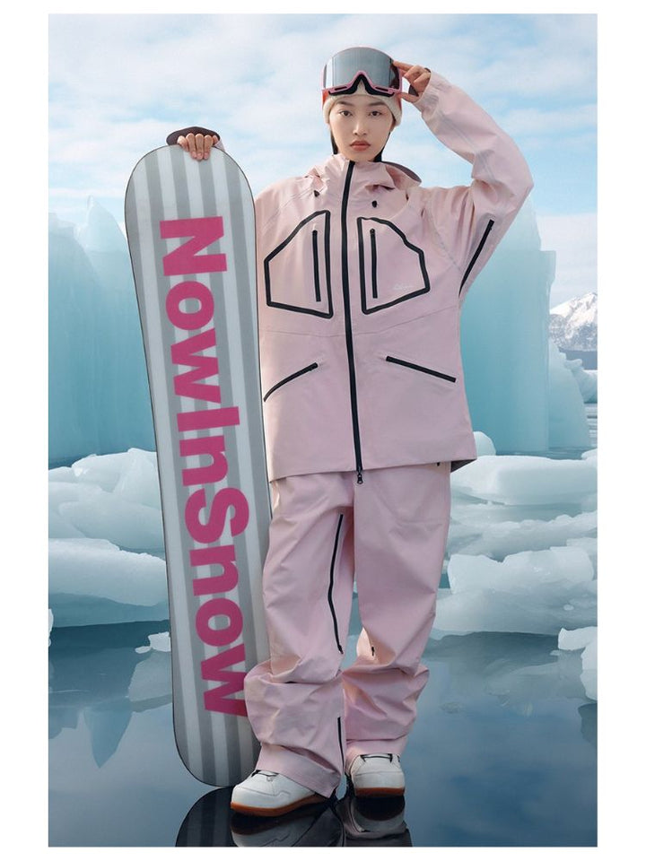 NIS SuperB Reflective Snow Tech Bibs - Snowears-snowboarding skiing jacket pants accessories