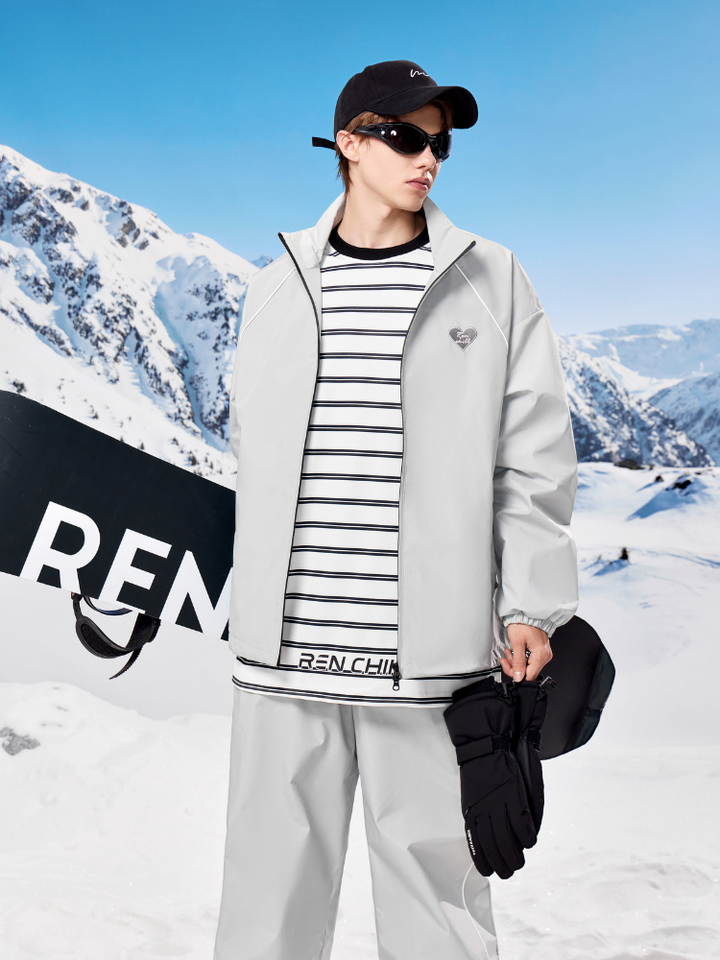 RenChill Classic Striped Ski Sweatshirt - Men's - Snowears- Hoodies & Sweaters