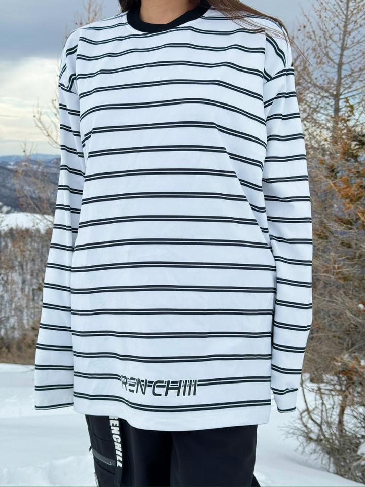 RenChill Classic Striped Ski Sweatshirt - Women's - Snowears- Hoodies & Sweaters