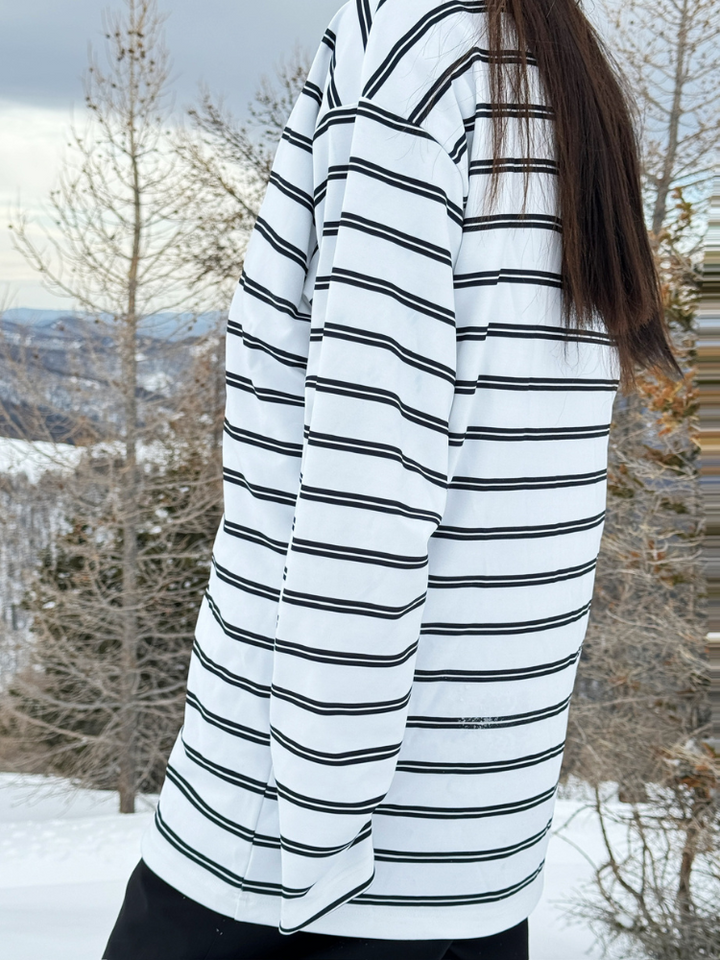 RenChill Classic Striped Ski Sweatshirt - Women's - Snowears- Hoodies & Sweaters