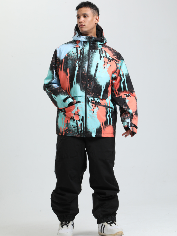 Gsou Snow Colorblock FreeRider Snow Jacket - Men's - Snowears- Coats & Jackets