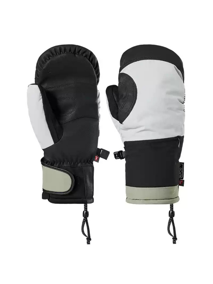 NANEND Colorblock Insulated Ski Mittens - Snowears- Gloves & Mittens