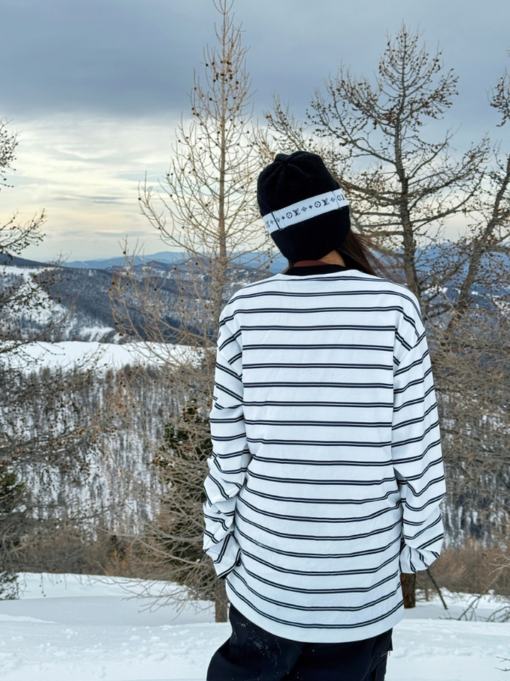 RenChill Classic Striped Ski Sweatshirt - Women's - Snowears- Hoodies & Sweaters