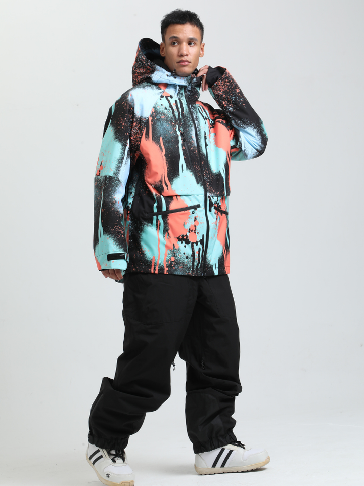 Gsou Snow Colorblock FreeRider Snow Jacket - Men's - Snowears- Coats & Jackets