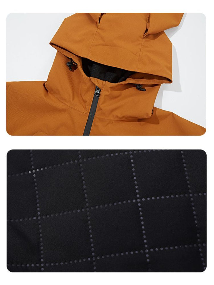 Doorek Kids Rabbit Ears Hooded Jacket - Snowears- Ski Jacket