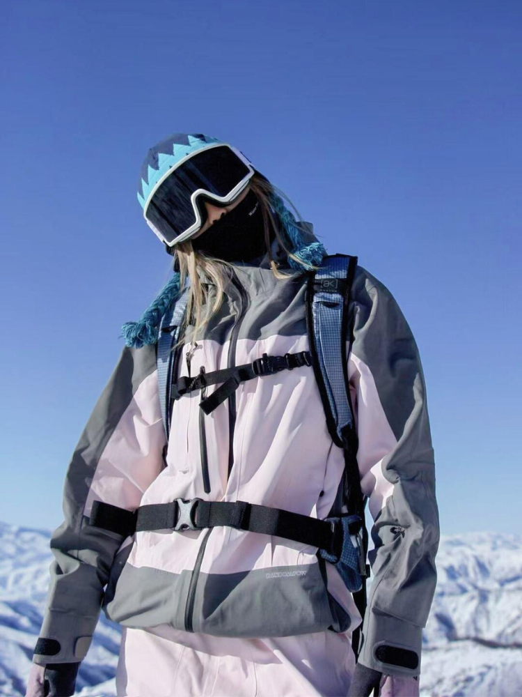 RandomPow Pink 3L Pro Backcountry Snow Jacket - Unisex RandomPow | Snowears.com