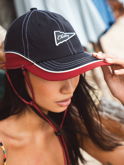 Chillhang Contrast Piping Baseball Cap ChillHang | Snowears.com