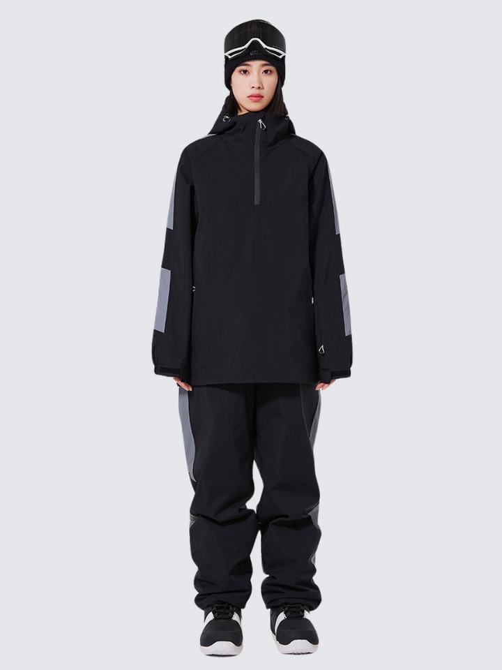 ARCTIC QUEEN Reflective Snowboard Pants - Unisex - Snowears- Pants