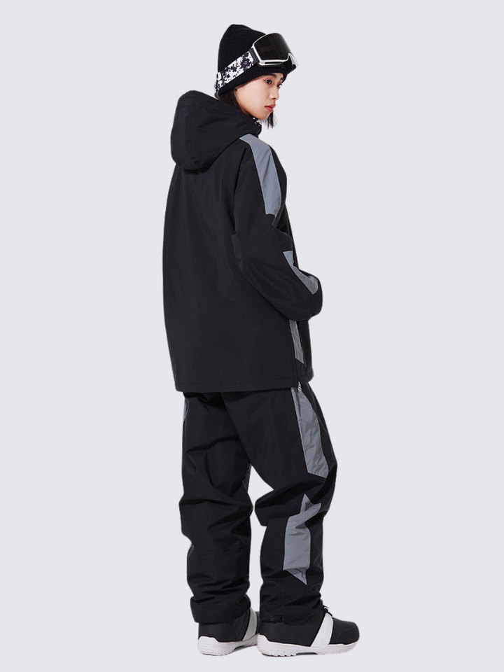 ARCTIC QUEEN Reflective Snowboard Pants - Unisex - Snowears- Pants