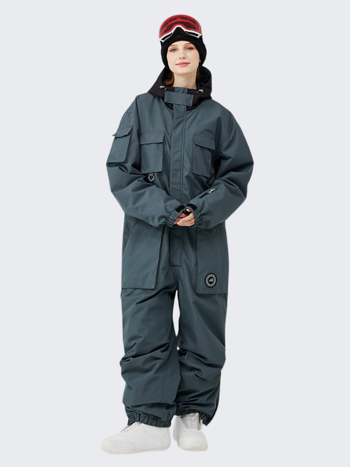 ARCTIC QUEEN Loose Fit Insulated Snow Jumpsuit - Unisex - Snowears- jumpsuit