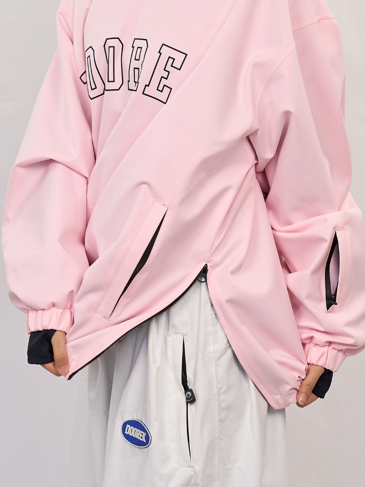 Doorek Baseball V-Neck Ski Pullover - Unisex - Snowears