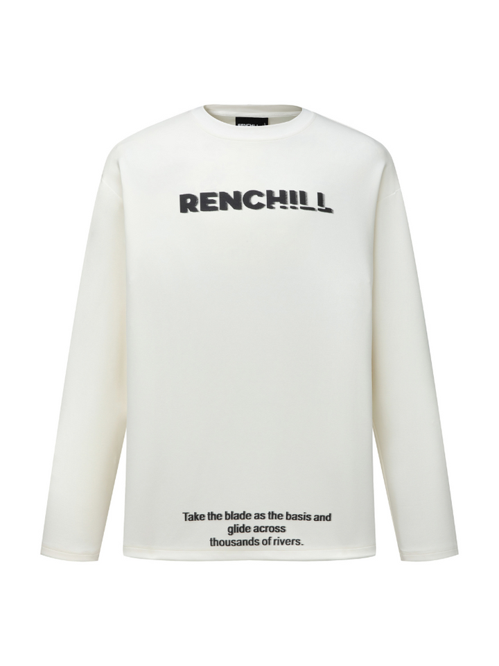 Renchill White Base Layer Sweatshirt - Women's - Snowears- Hoodies & Sweaters