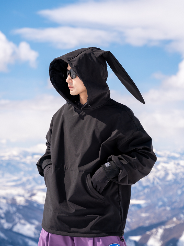 Doorek Iconic Rabbit Fleece Hoodie - Women's - Snowears- Hoodies & Sweaters