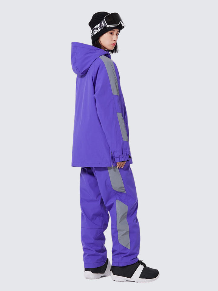 ARCTIC QUEEN Reflective Snowboard Pants - Unisex - Snowears- Pants