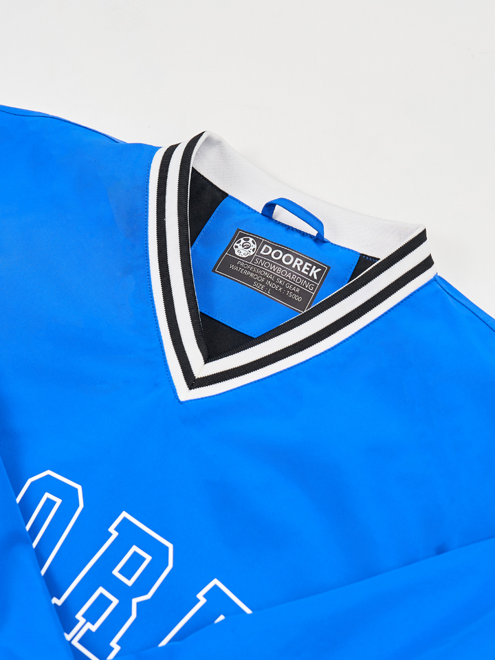Doorek Baseball V-Neck Ski Pullover - Unisex - Snowears