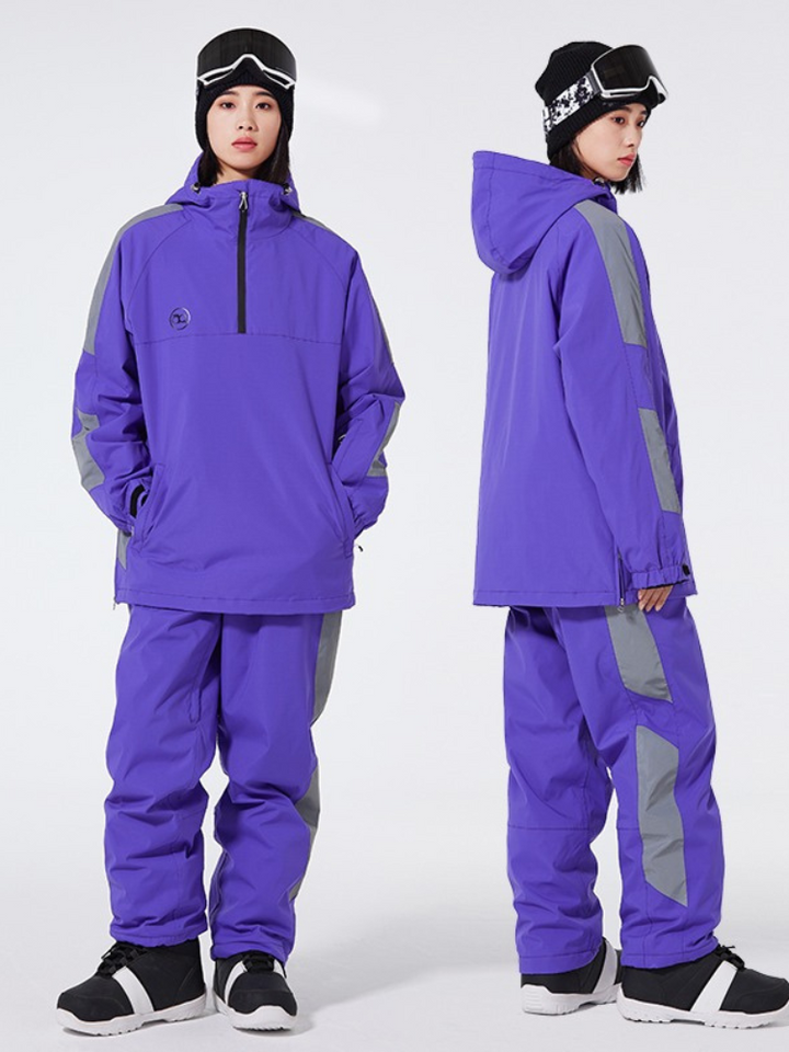 ARCTIC QUEEN Reflective Pullover Snowsuits - Unisex - Snowears- Suits