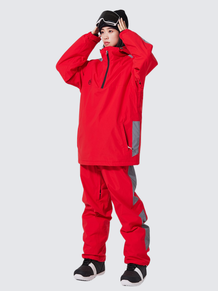 ARCTIC QUEEN Reflective Pullover Snowsuits - Unisex - Snowears- Suits