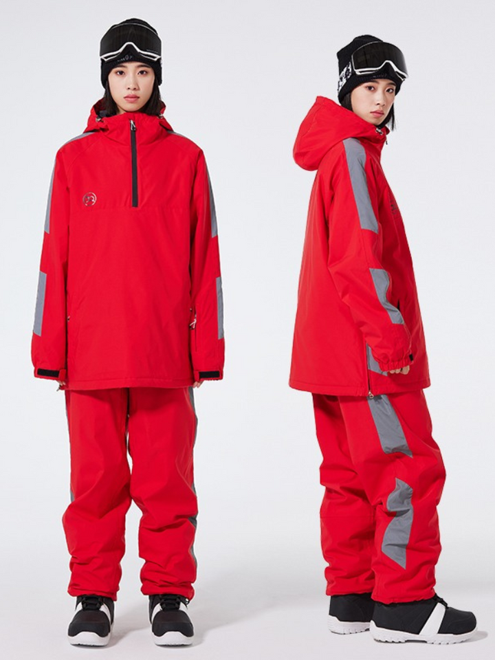 ARCTIC QUEEN Reflective Pullover Snowsuits - Unisex - Snowears- Suits