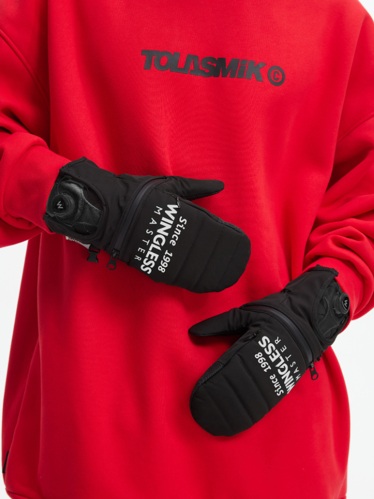Tolasmik TK4.0 Pro Kevlar Snow Mittens - Snowears- Gloves & Mittens