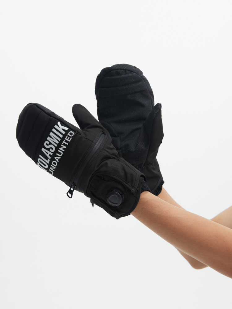 Tolasmik TK4.0 Kevlar Thermal Snow Mittens Black Tolasmik | Snowears.com