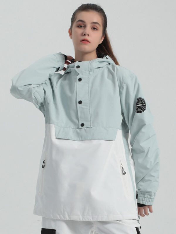 Gsou Snow Blizzard Pullover Jacket - Women's -https://detail.1688.com/offer/743794565814.html? (Copy) - Snowears- Jacket