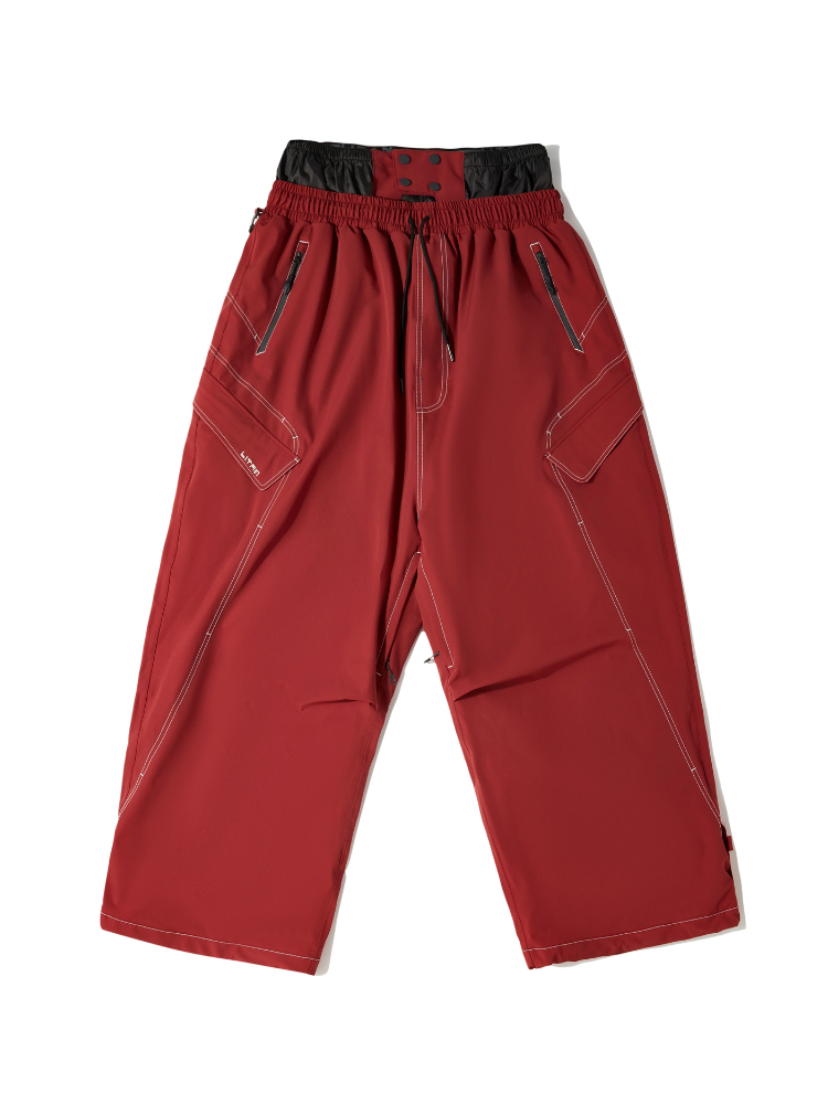 LITAN Gateway Baggy Cargo Pants - Unisex - Snowears- bib pants