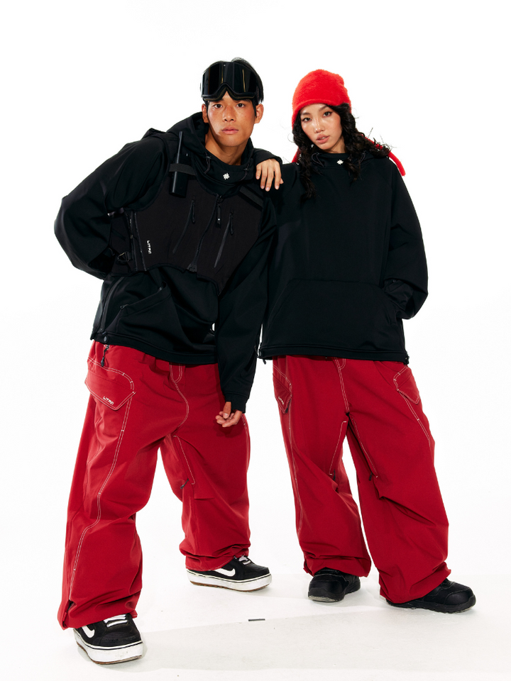 LITAN Gateway Baggy Cargo Pants - Unisex - Snowears- bib pants