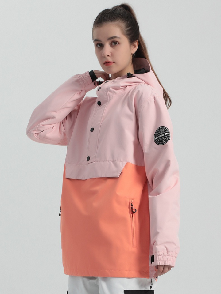 Gsou Snow Blizzard Pullover Jacket - Women's -https://detail.1688.com/offer/743794565814.html? (Copy) - Snowears- Jacket