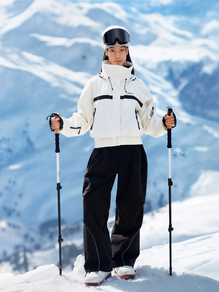 NIS Classic Slim Fit 3L Ski Bib Set - Women's - Snowears- Suits