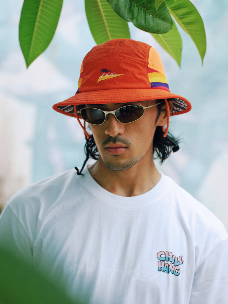 CHILLHANG Rainbow Panel Bucket Hat ChillHang | Snowears.com