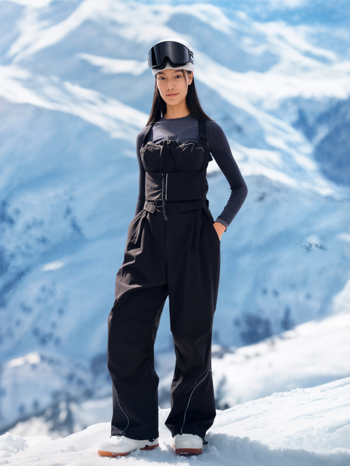 NIS Classic Slim Fit 3L Ski Bib Set - Women's - Snowears- Suits