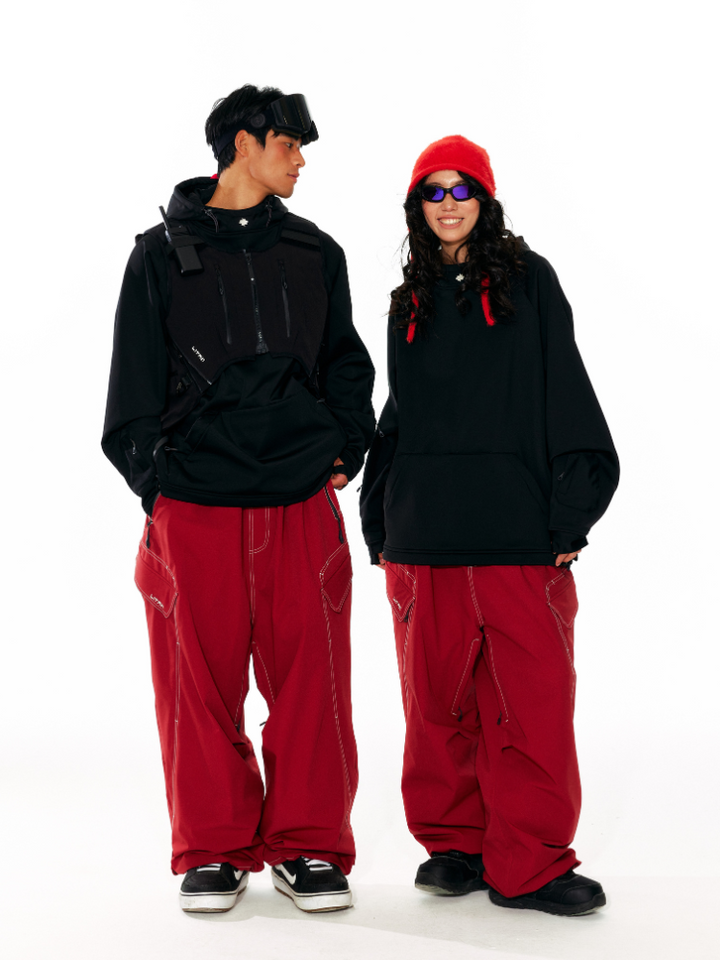 LITAN Gateway Baggy Cargo Pants - Unisex - Snowears- bib pants