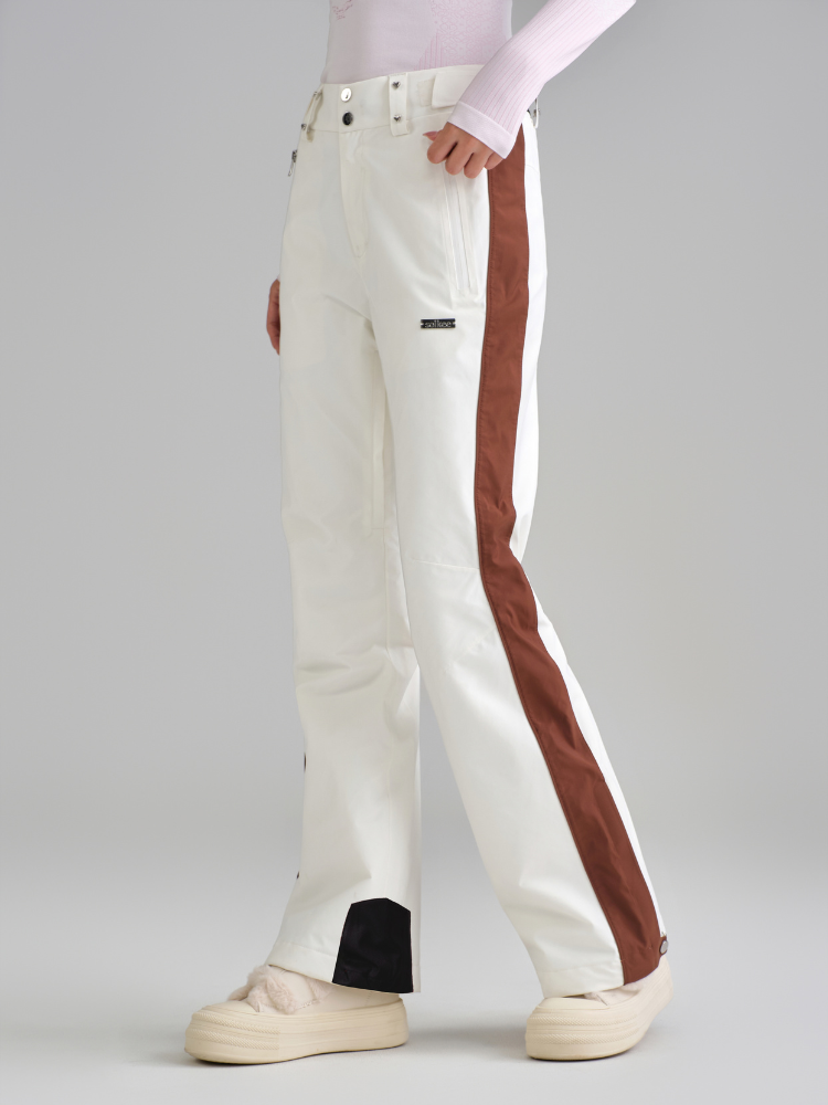 Solkee Sweet Peaks Ski Pants – Women’s White Solkee | Snowears.com