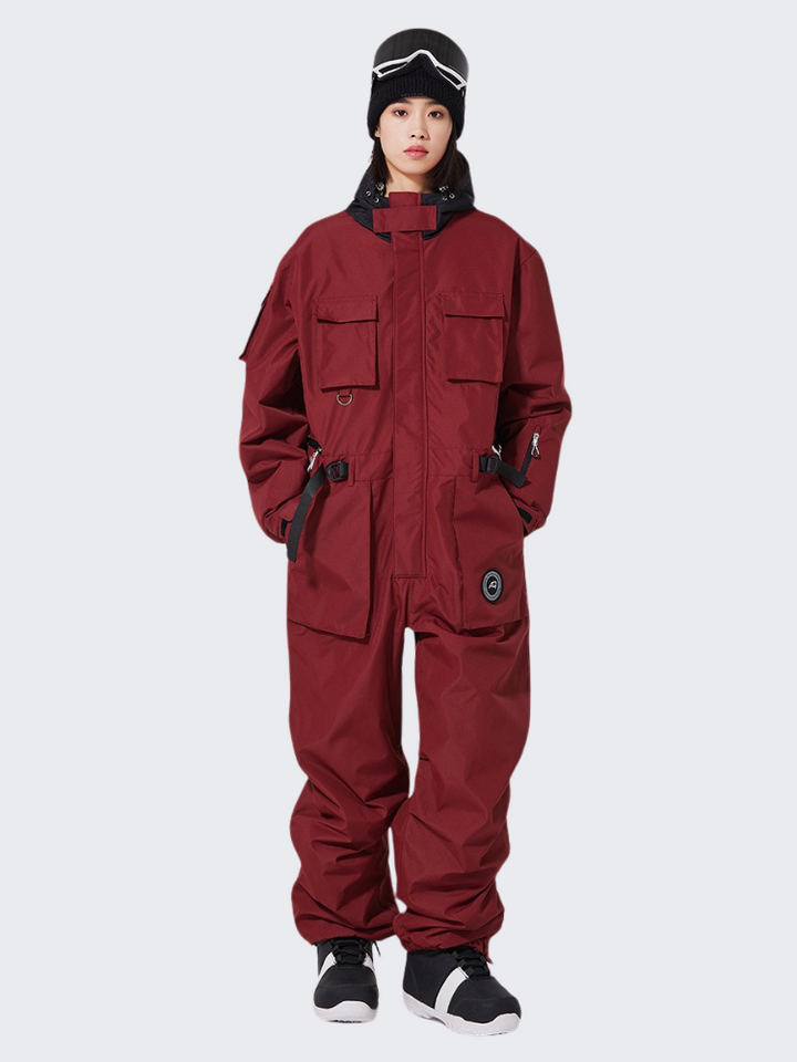 ARCTIC QUEEN Loose Fit Insulated Snow Jumpsuit - Unisex - Snowears- jumpsuit