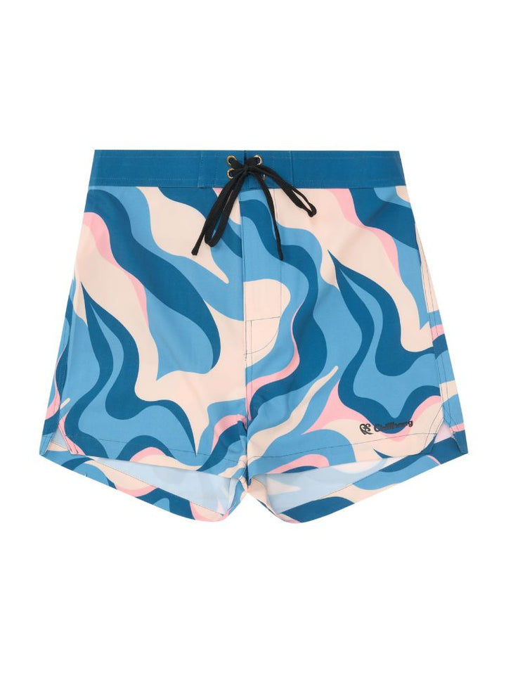 CHILLHANG Wave Print Surf Shorts - Women's - Snowears- shorts