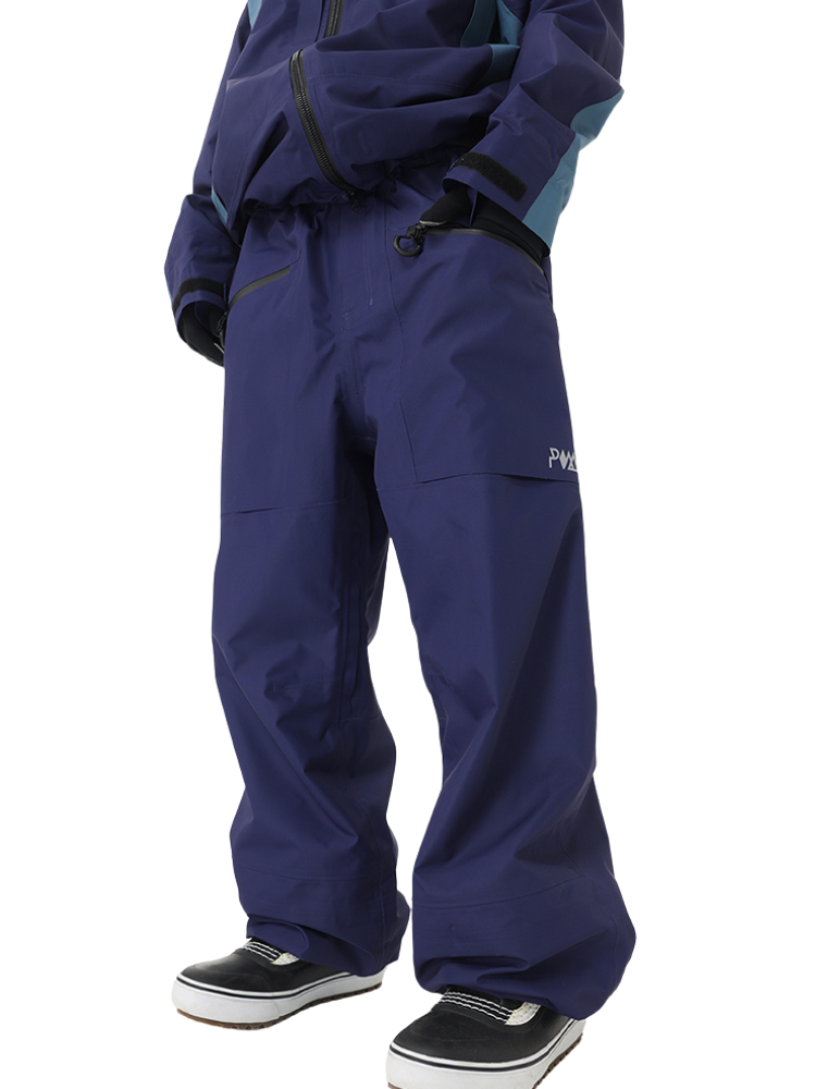 POMT Aurora 3L All-Mountain Ski Pants – Unisex Dark Purple POMT | Snowears.com