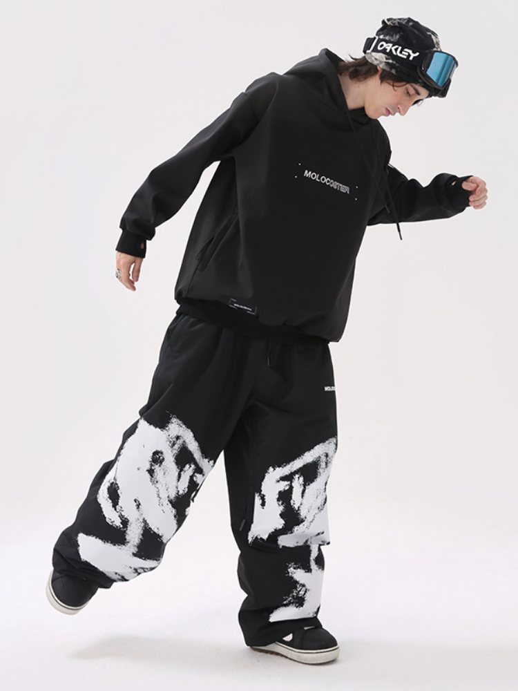 Molocoster 3L Graffiti Snow Pants - Unisex - Snowears- Pants