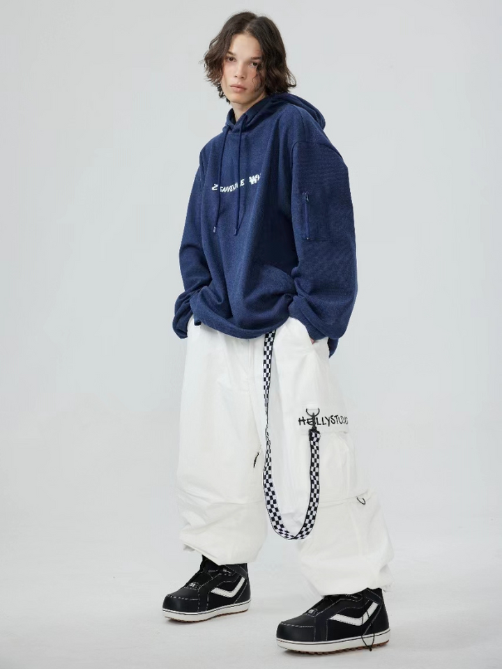 Hellystudio Super Baggy Fleece Pants - Women's - Snowears- Womens snowboard/Ski Pants