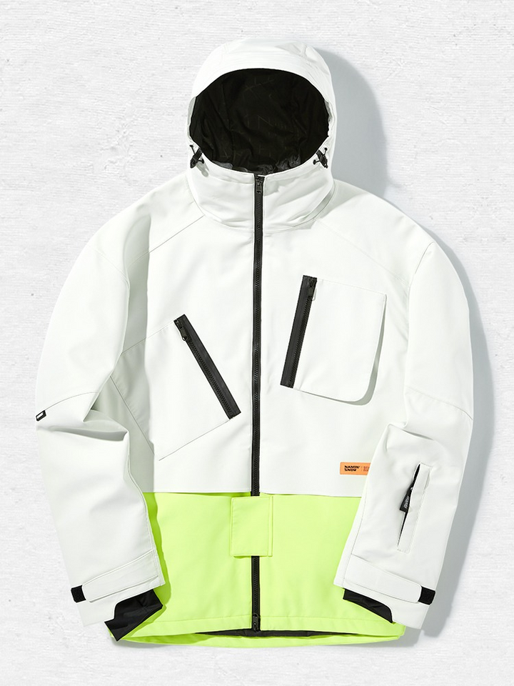 NANDN X DOLL Chic Colorblock Snow Jacket - Snowears-snowboarding skiing jacket pants accessories
